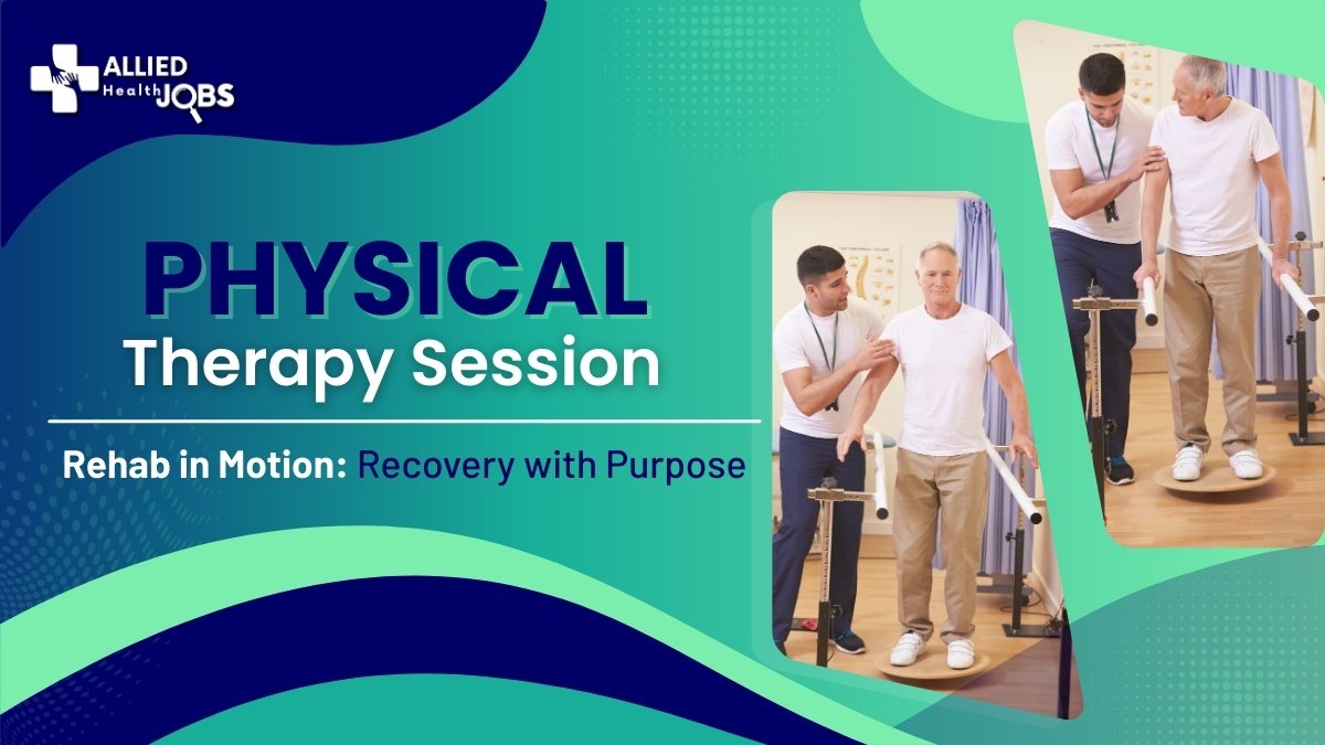Physical Therapy Session - Rehab in Motion: Recovery with Purpose