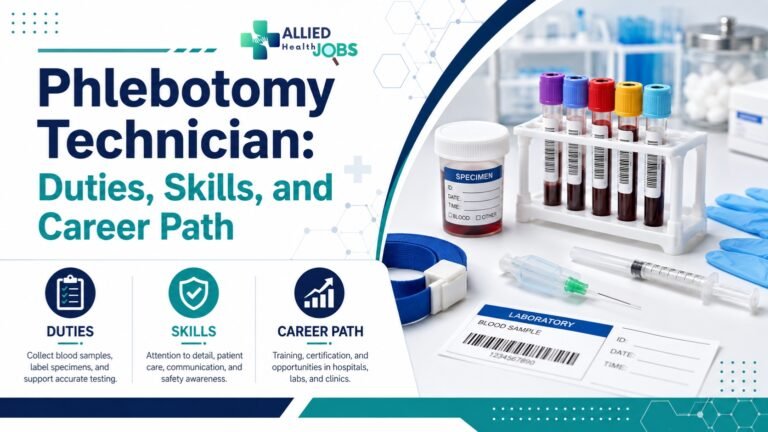 Phlebotomy Technician Duties, Skills, and Career Path