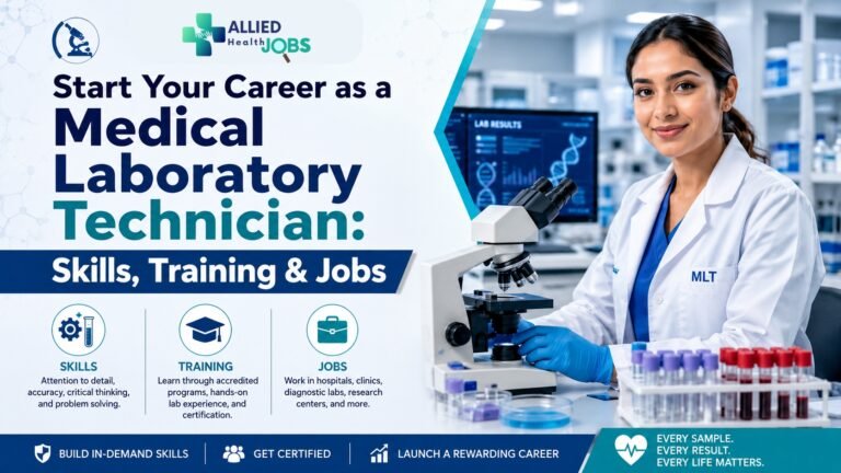 Start Your Career as a Medical Laboratory Technician Skills, Training & Jobs