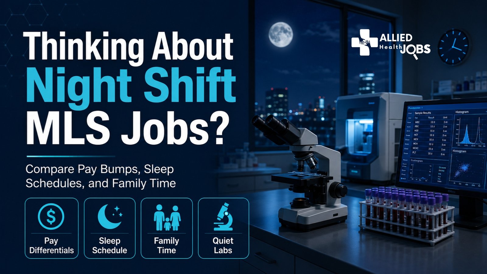 Thinking About Night Shift MLS Jobs? Compare Pay Bumps, Sleep Schedules, and Family Time