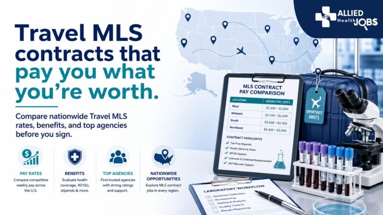 Travel MLS contracts that pay you what you’re worth. Compare nationwide Travel MLS rates, benefits, and top agencies before you sign.