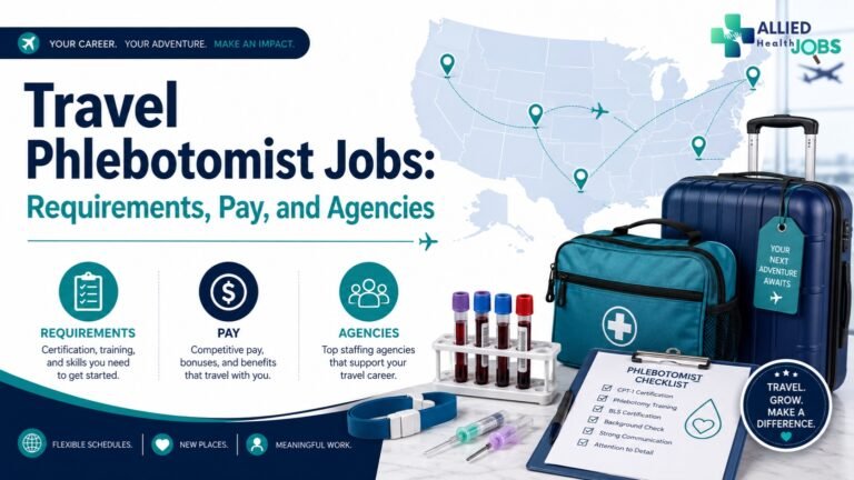 Travel Phlebotomist Jobs: Start Your Nationwide Career