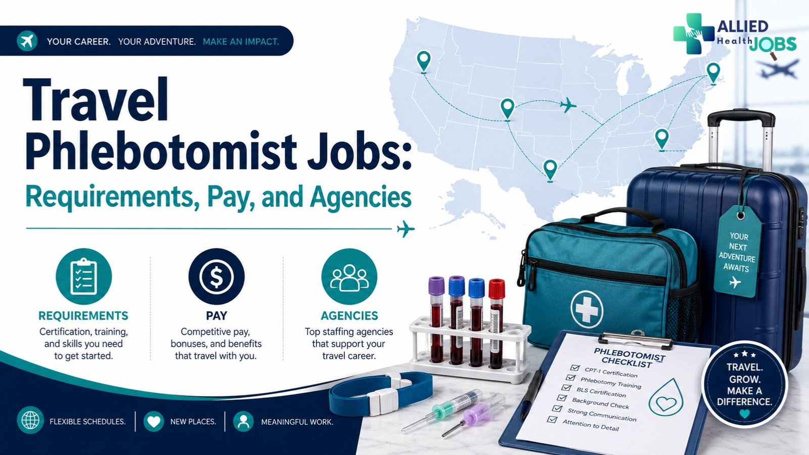 Travel Phlebotomist Jobs: Start Your Nationwide Career
